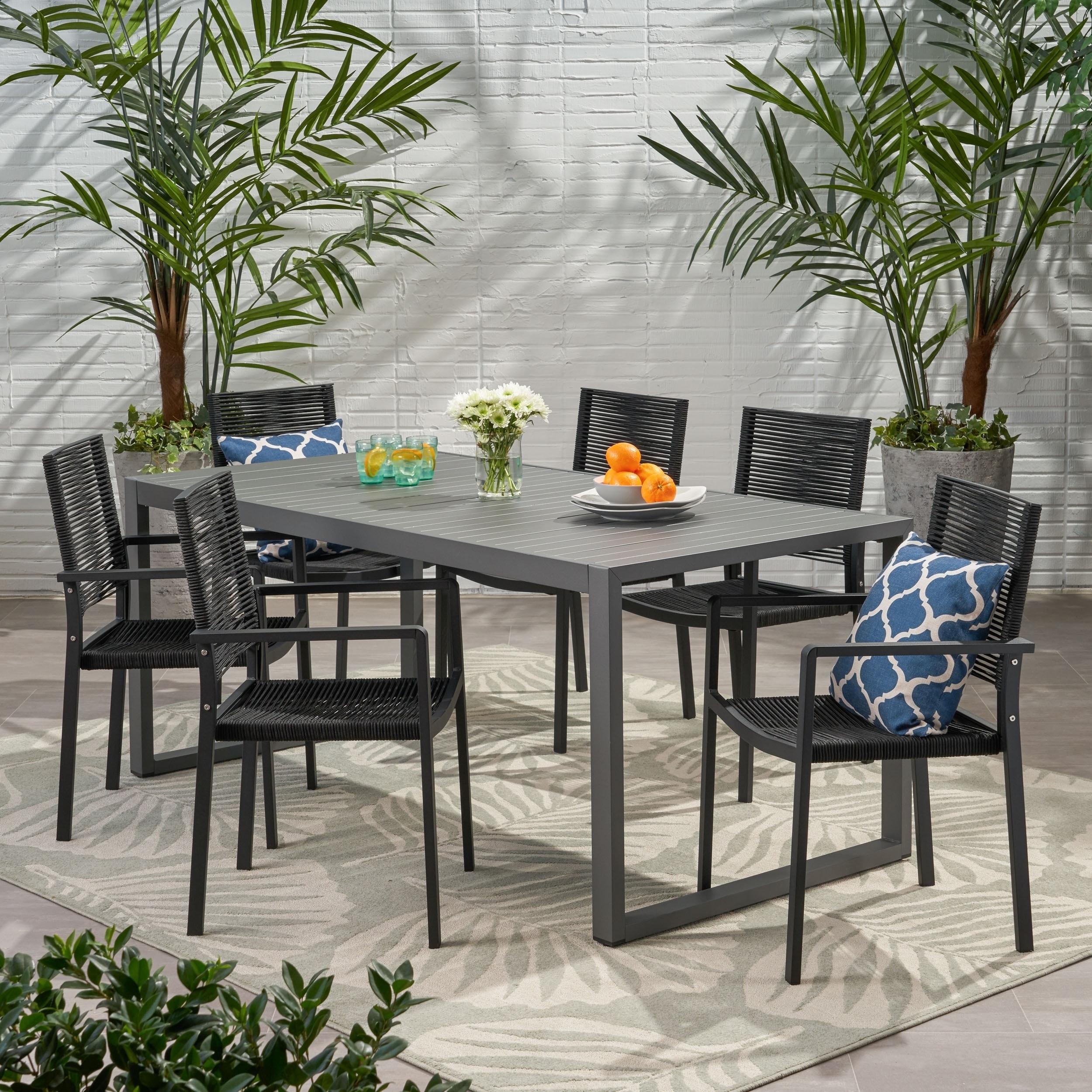 six seater patio set