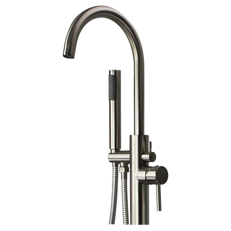 Transolid Peyton Free Standing Tub Filler With Hand Shower - 6.3" x 7.88" x 43.13"