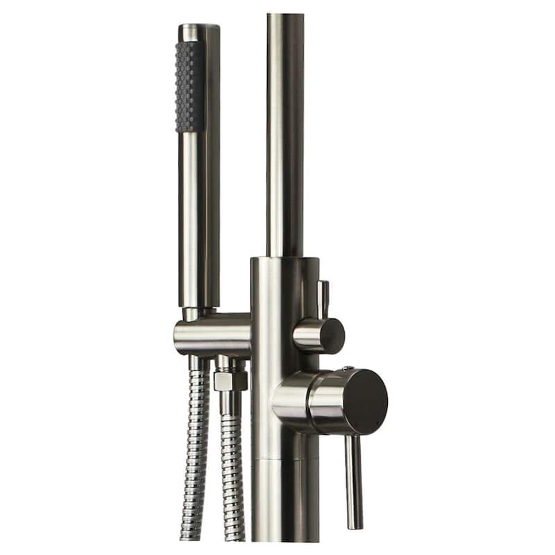 Transolid Peyton Free Standing Tub Filler With Hand Shower - 6.3" x 7.88" x 43.13"