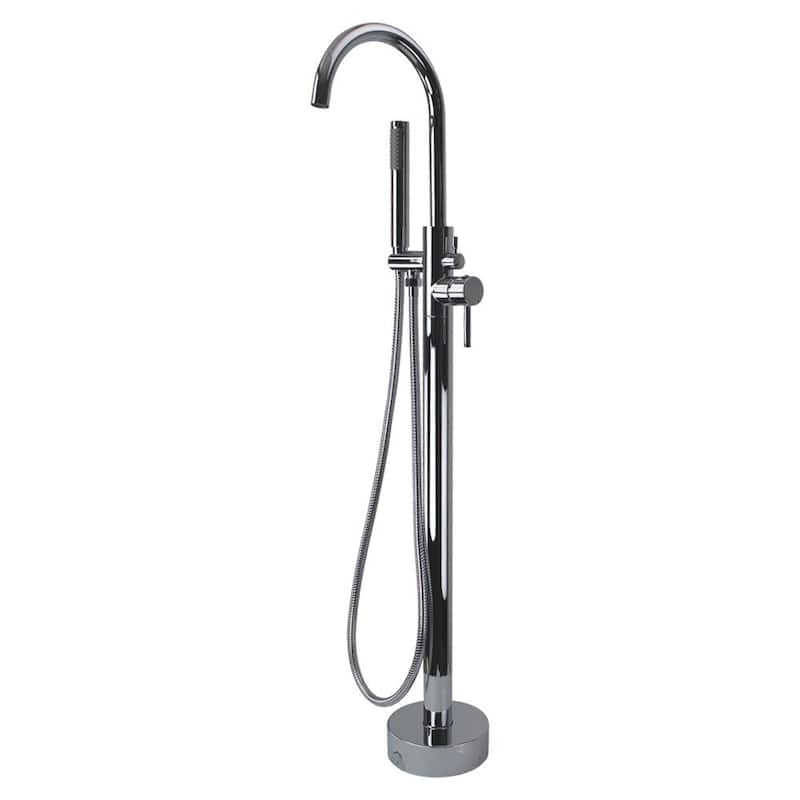 Transolid Peyton Free Standing Tub Filler With Hand Shower - 6.3" x 7.88" x 43.13"