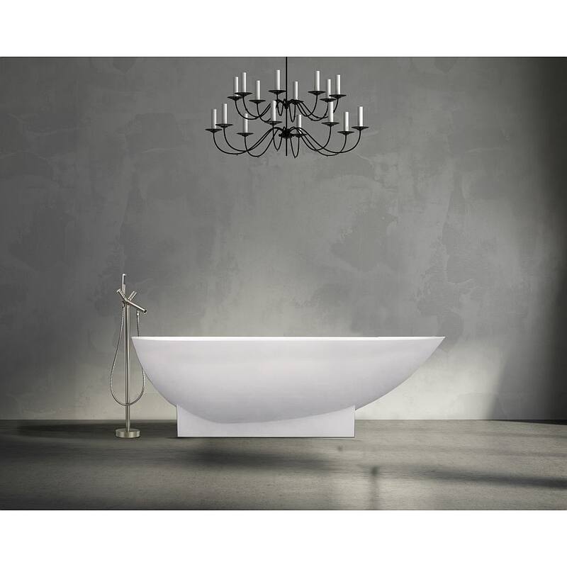 Transolid Duvall Free Standing Tub Filler With Hand Shower - 7.88" x 8.27" x 42.13"