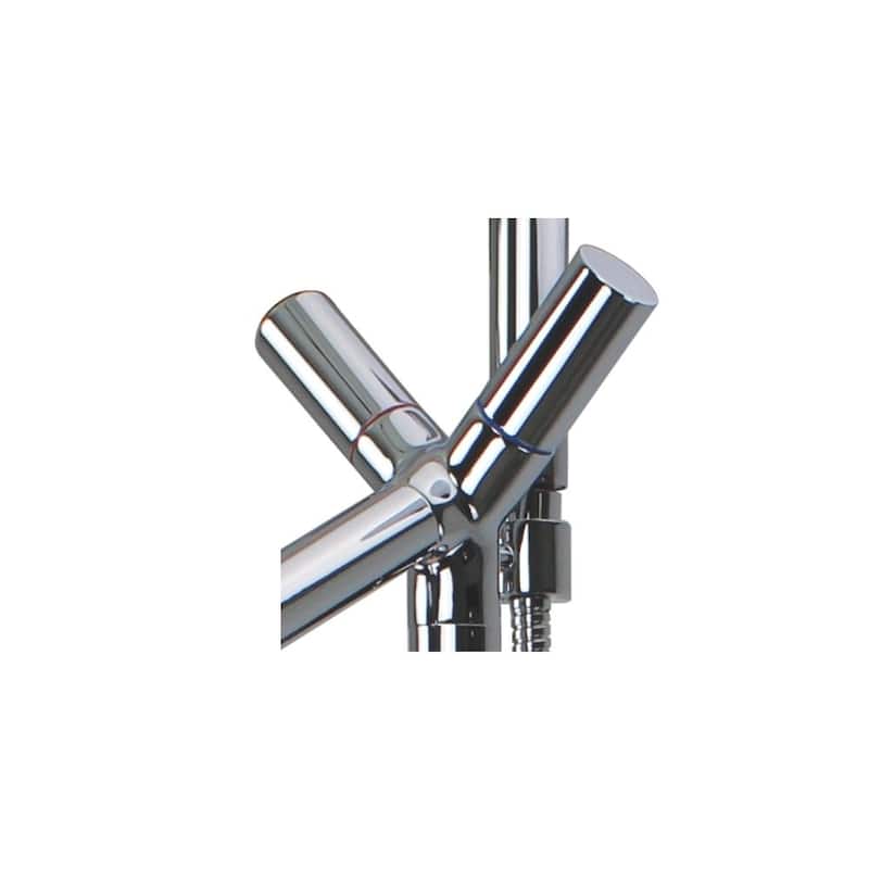 Transolid Duvall Free Standing Tub Filler With Hand Shower - 7.88" x 8.27" x 42.13"