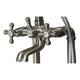 preview thumbnail 9 of 12, Transolid Cromwell Free Standing Tub Filler With Hand Shower - 10.91" x 5.52" x 36.3"