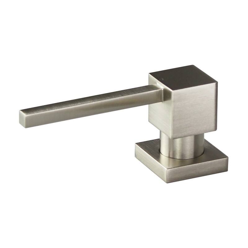 Transolid Millbrook Soap Lotion Dispenser with Bottle - 4" x 4" x 2.38"