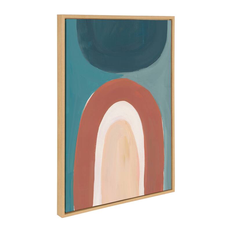 Kate and Laurel Sylvie Teoitlan Framed Canvas by Kate Aurelia Holloway