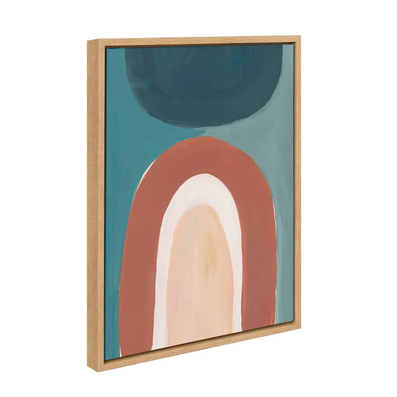 Kate and Laurel Sylvie Teoitlan Framed Canvas by Kate Aurelia Holloway