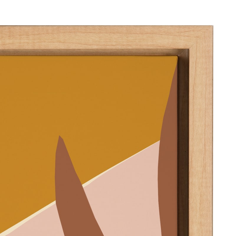 Kate and Laurel Sylvie Dove Framed Canvas by Kate Aurelia Holloway