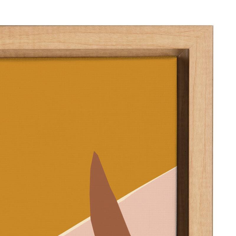 Kate and Laurel Sylvie Dove Framed Canvas by Kate Aurelia Holloway