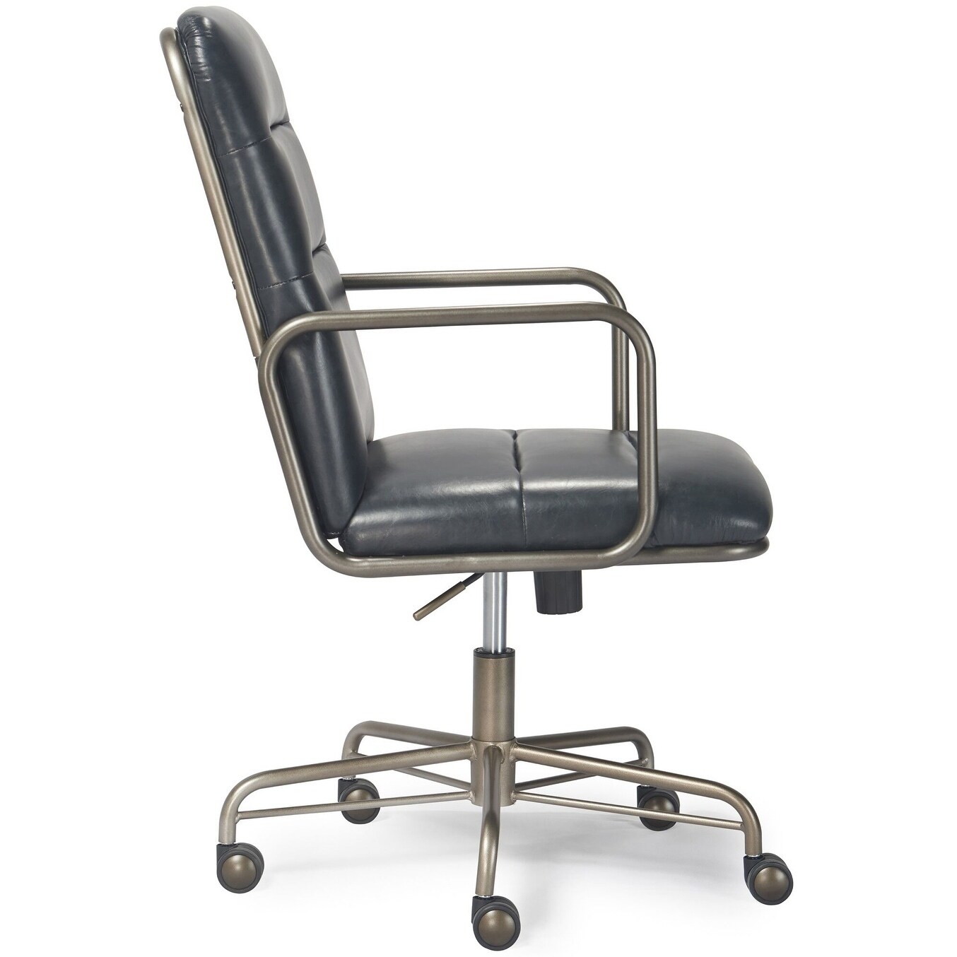 Shop Finch Franklin Modern Leather Desk Chair On Sale Free