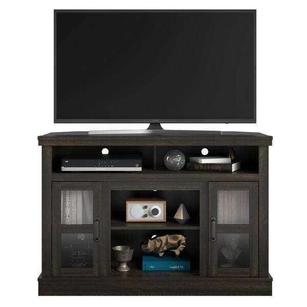 Shop Avenue Greene Melrose Corner Tv Stand For Tvs Up To 54 Inches Overstock 29019531