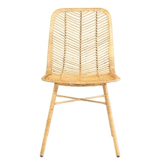 rattan dining chairs white legs