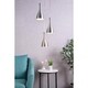 preview thumbnail 6 of 15, Carson Carrington Labbas 3-Light Pendant 14/11.4 - Burnished Nickel