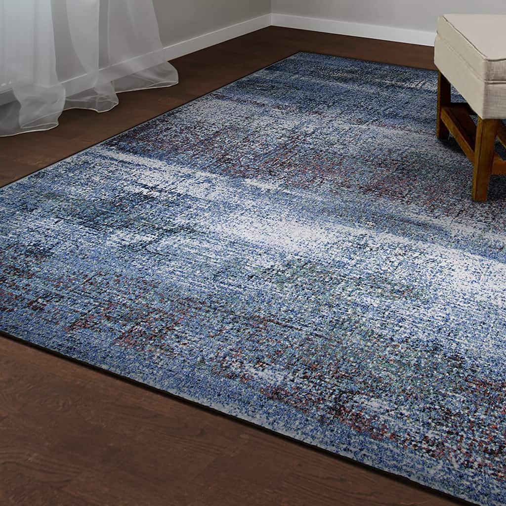 Chapman Veil Gray-Blue Area Rug