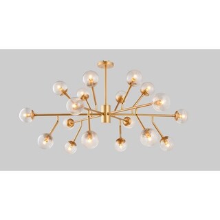 18L Gold Chandelier - N/A - Chandeliers For Bedrooms by Overstock.com
