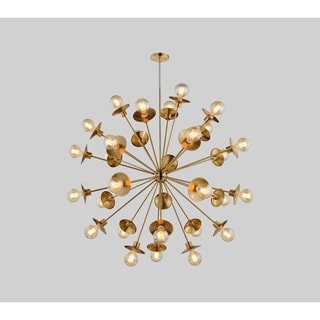 Modern Gold 30L Chandelier - N/A - Chandeliers For Bedrooms by Overstock.com