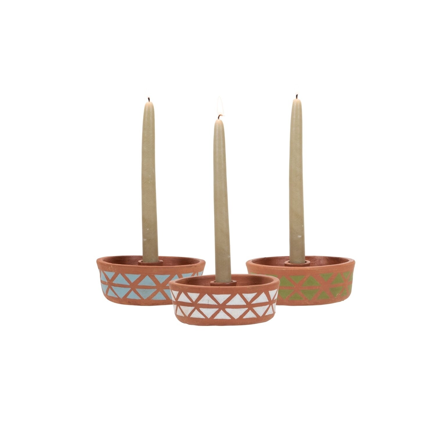 Terra Cotta Decor Candle Holders Best Decorations