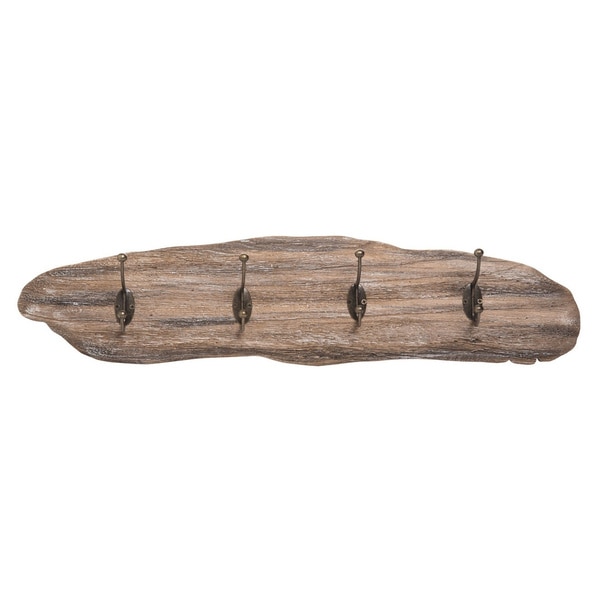 Shop Porch & Den Forestview Driftwood Wall Hooks Free Shipping Today Overstock 29030050