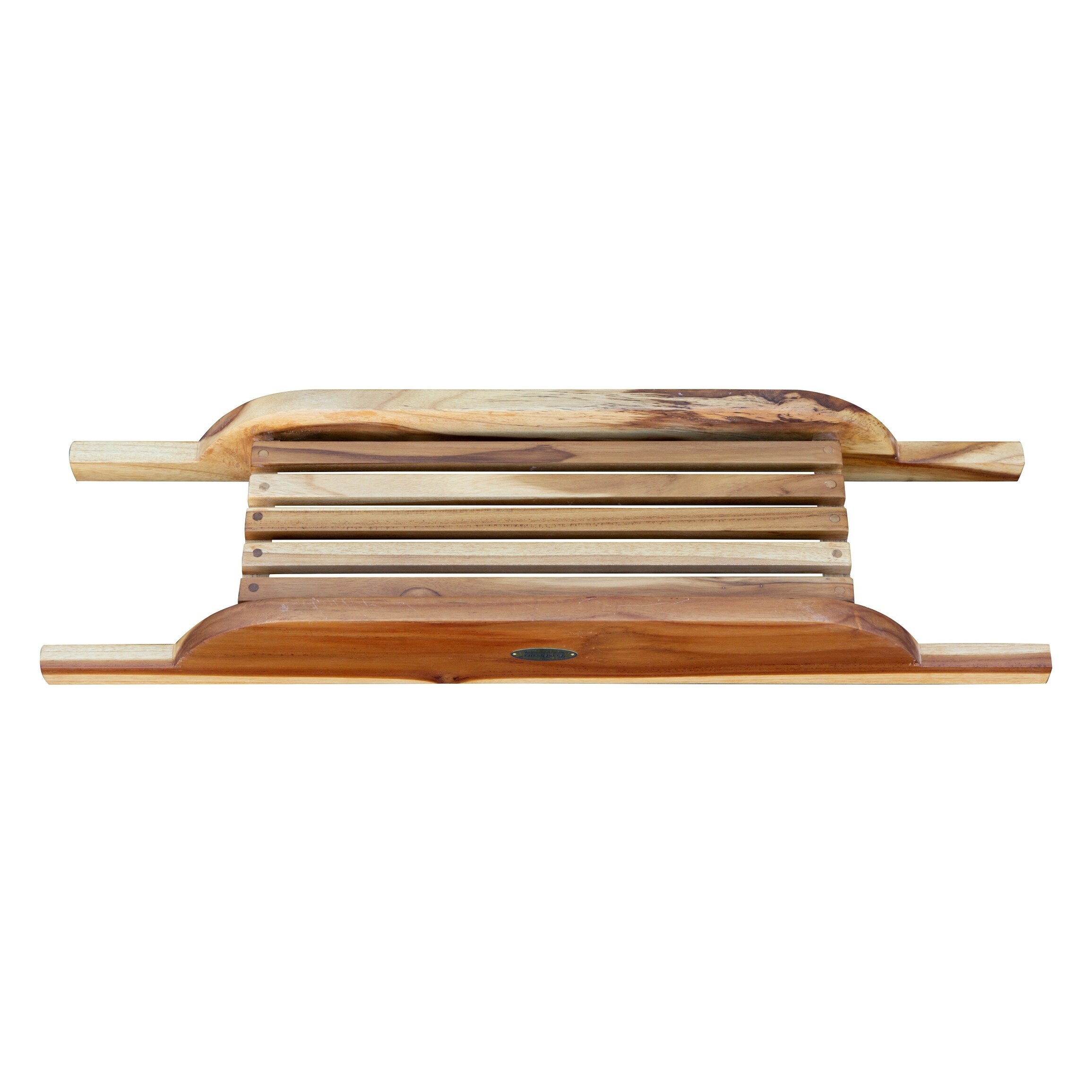 EcoDecors Solid Teak Bath Caddy