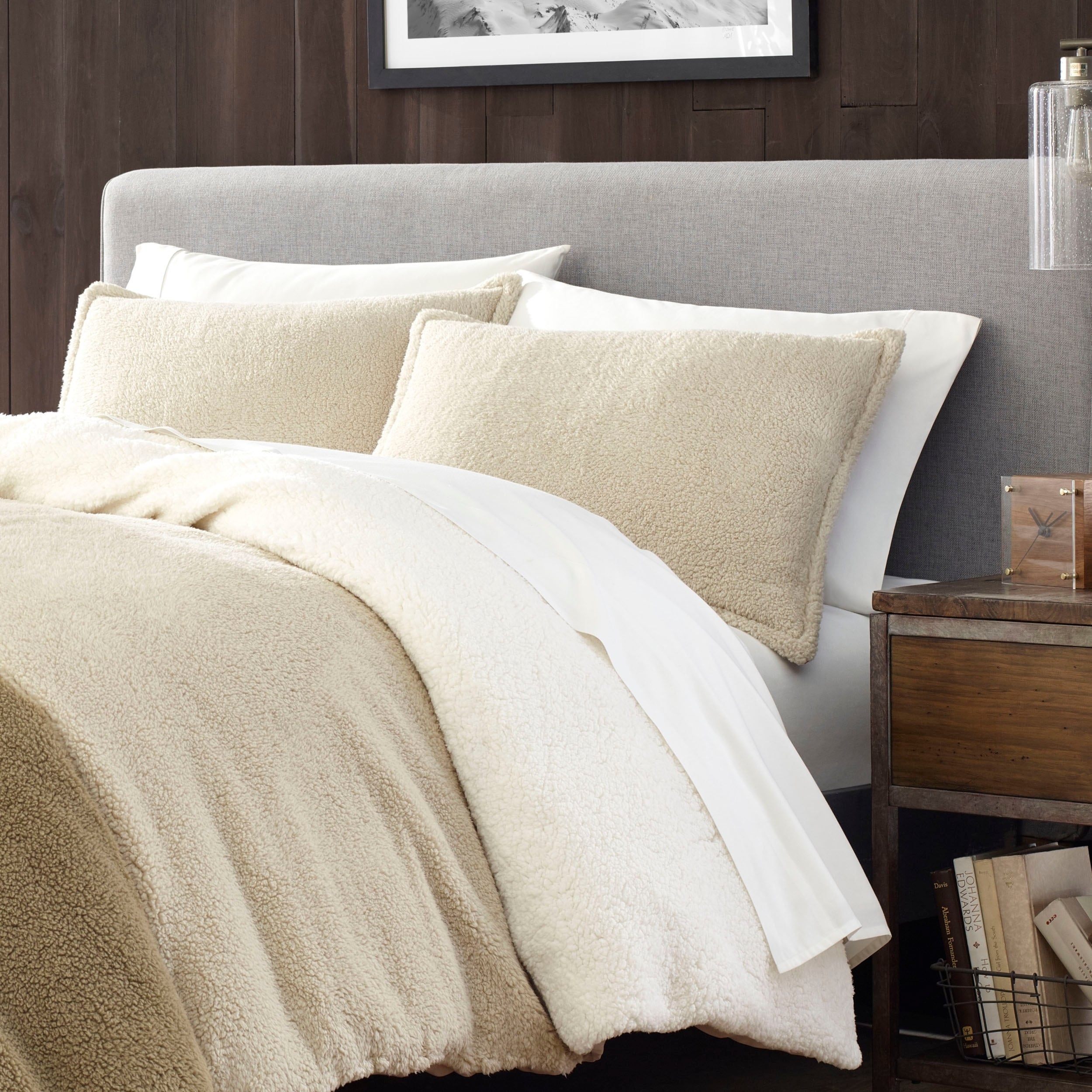 eddie bauer sherpa duvet cover