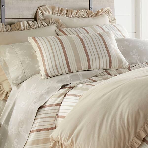 Shop Stone Cottage Conrad Brown Cotton Comforter Set On Sale
