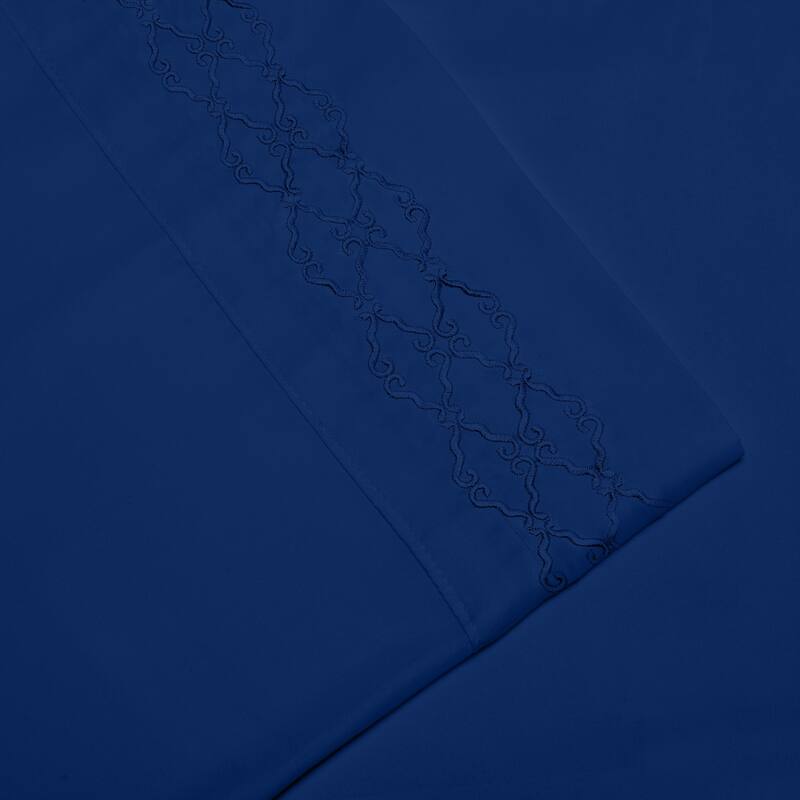 Home Sweet Home Dream Embroidered Extra Soft Microfiber Deep Pocket Bed Sheet Set