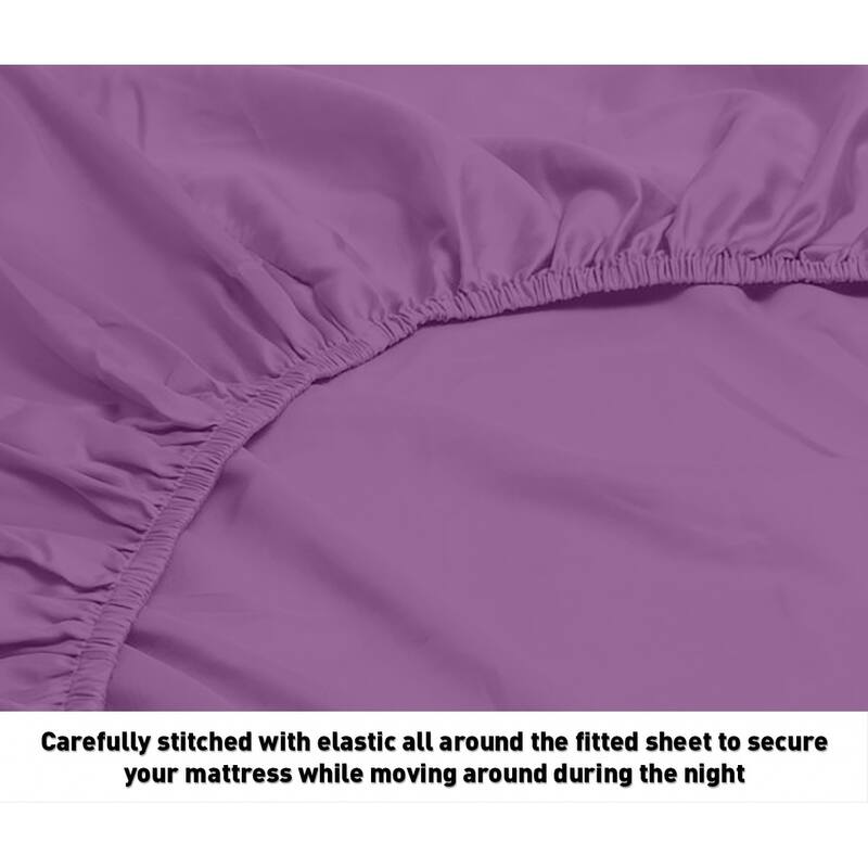 Home Sweet Home Dream Embroidered Extra Soft Microfiber Deep Pocket Bed Sheet Set