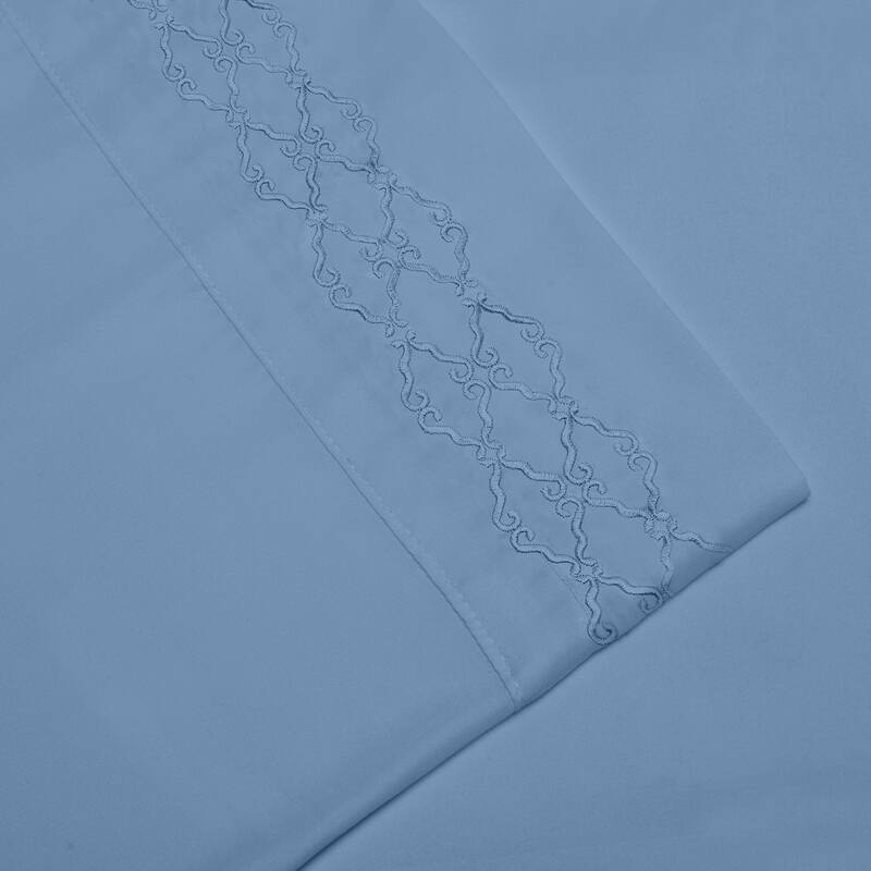 Home Sweet Home Dream Embroidered Extra Soft Microfiber Deep Pocket Bed Sheet Set