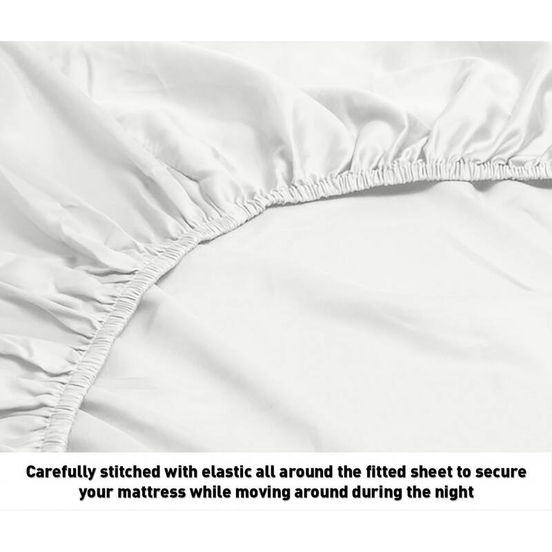 Home Sweet Home Dream Embroidered Extra Soft Microfiber Deep Pocket Bed Sheet Set