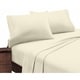 preview thumbnail 26 of 47, Home Sweet Home Dream Embroidered Extra Soft Microfiber Deep Pocket Bed Sheet Set Ivory - California King