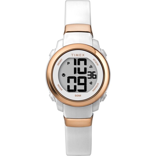 timex rose gold watch