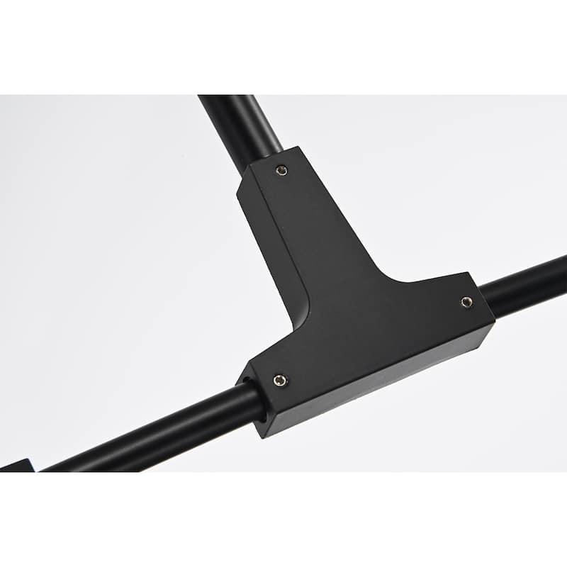 Nette Black 5-light Chandelier