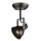 preview thumbnail 1 of 6, Carbon Loft DeMille Semi Flush Mount Adjustable Head Track Lighting - W5"xH11.5"