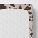 preview thumbnail 4 of 3, Glenna Jean Baby Fitted Crib Sheet Brown and White Cow Skin Western Animal Print for Baby Boys and Girls - N/A