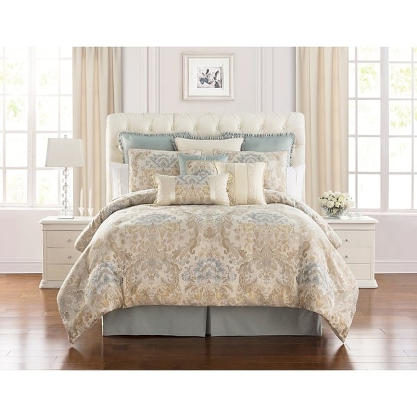 Shop Marquis By Waterford Warren Multicolor 4pc Comforter Set