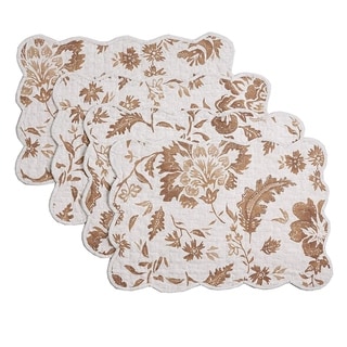 Paisleys Set of 4 Fall Color Palette Placemats