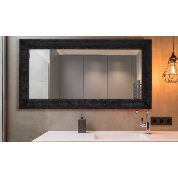 Hitchcock Butterfield Flat Iron Black Steel Mirror Overstock 29037915