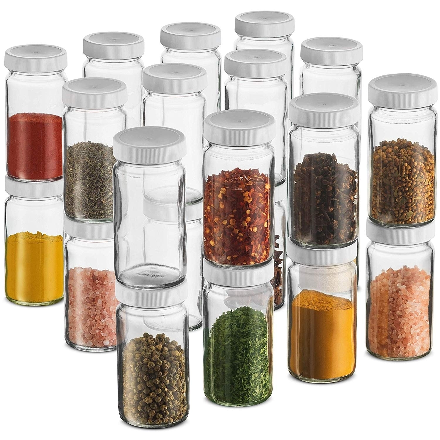 small storage jars for spices