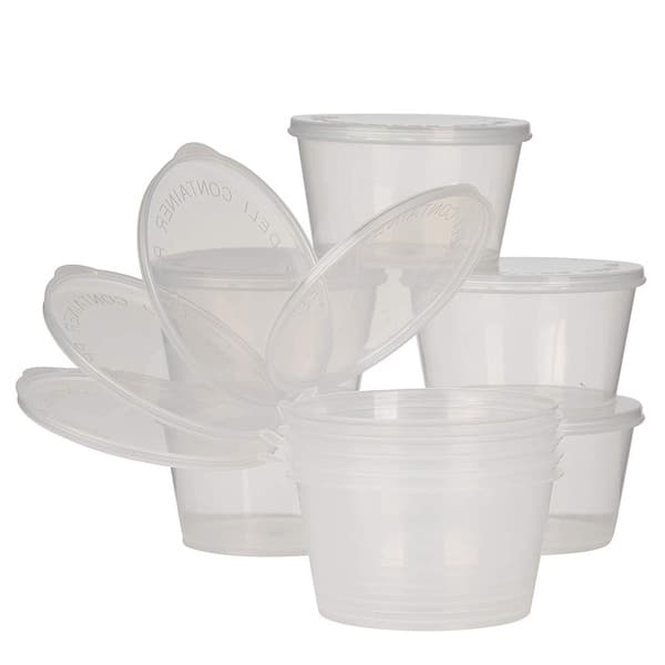 Condiment Cups Containers With Lids Small Food Storage Container