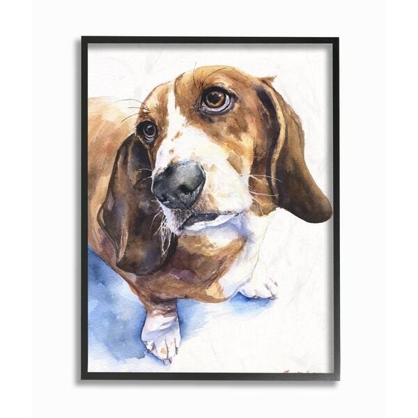 Shop Stupell Industries Cute Basset Hound Dog Pet Animal