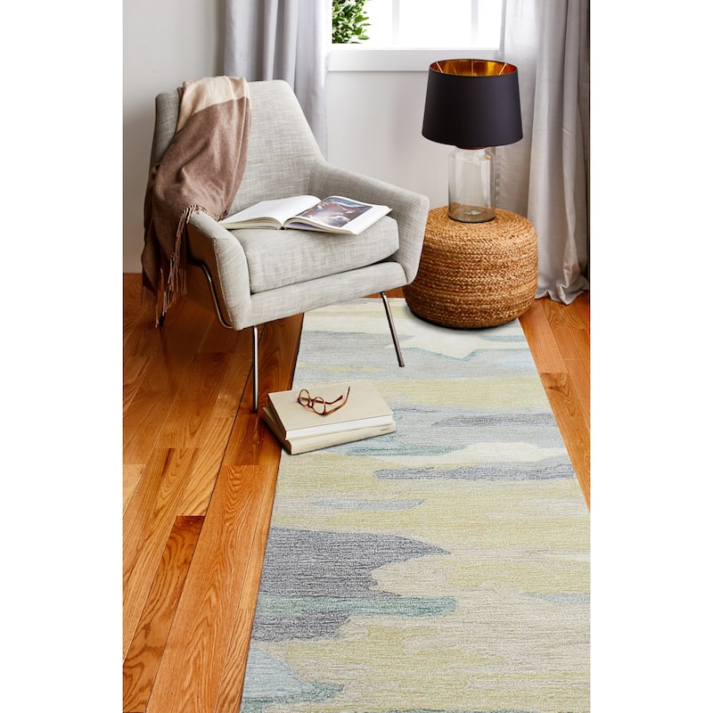 Bashian Gloria Contemporary Hand Tufted Area Rug