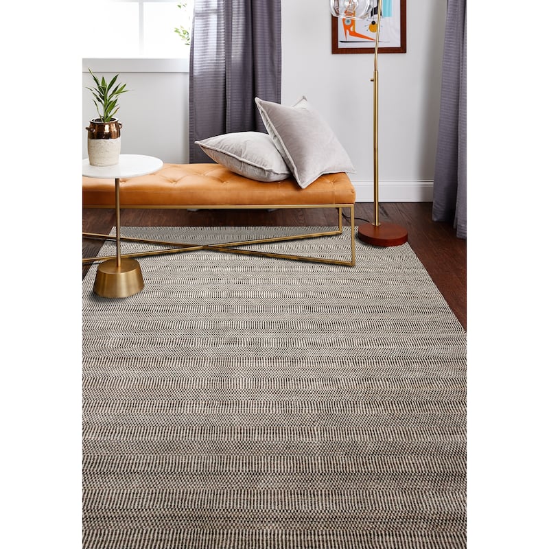 Bashian Hand Loomed Layla Rug - 5'6" X 8'6" - CINNAMON