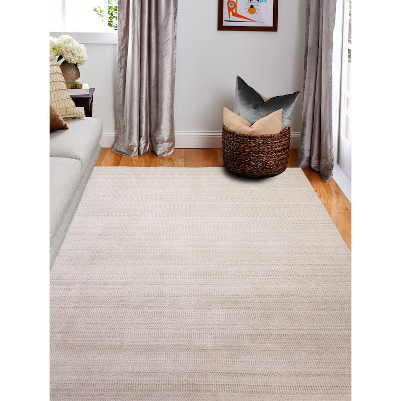 Bashian Hand Loomed Layla Rug - 2'6" X 8' Runner - CREAM