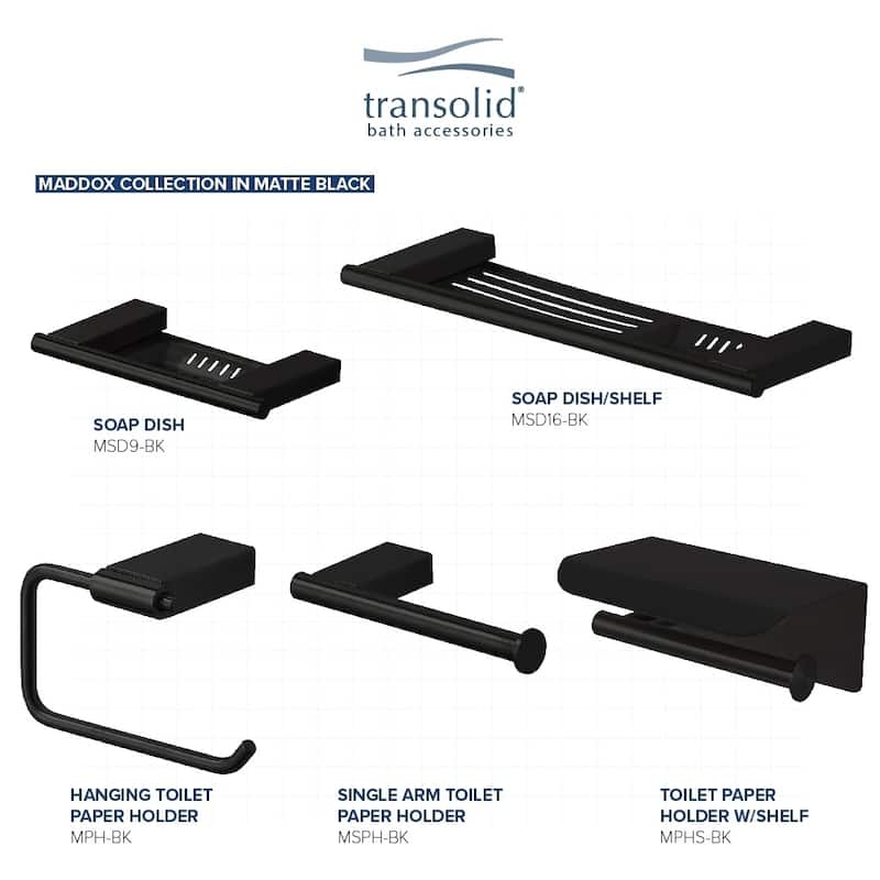 Transolid Maddox Double Hooks - 2.02" x 3.89" x 2.55"