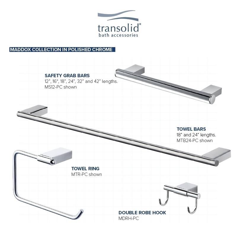 Transolid Maddox Towel Ring