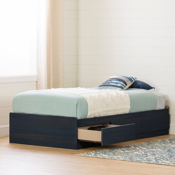 South Shore Navali Mates Bed with 3 Drawers. Opens flyout.