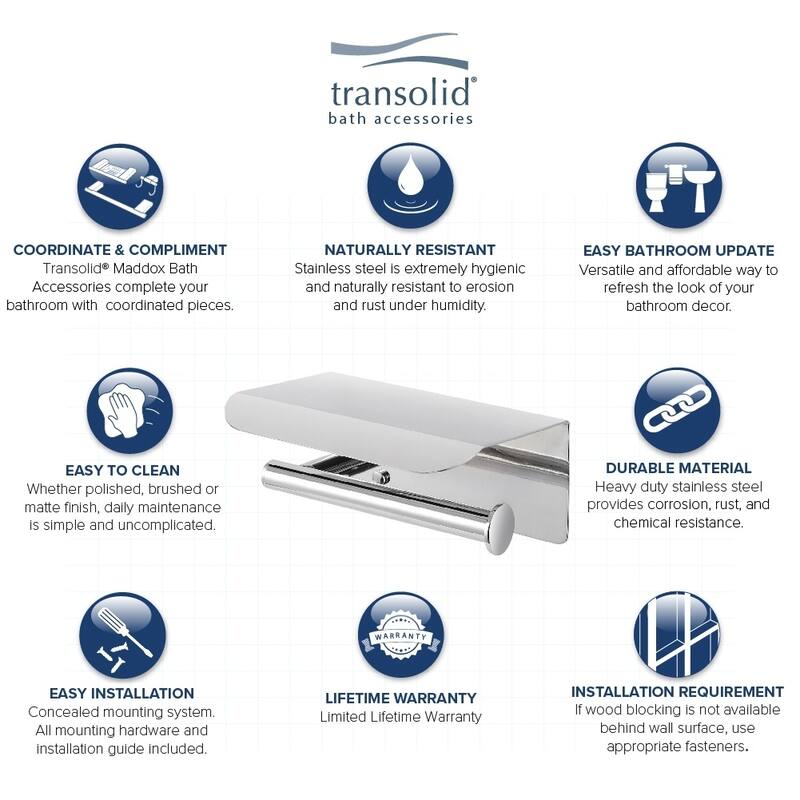 Transolid Paper Holder - 5.08" x 7.17" x 3.23"