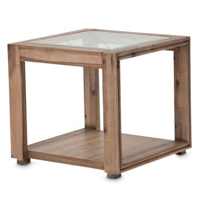 Hudson Ferry Driftwood End Table
