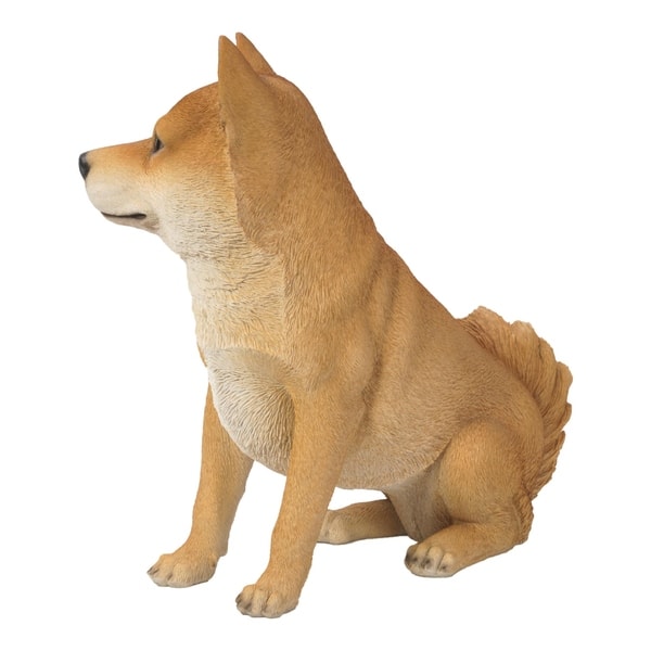 Shop Shiba Inu Sitting Statue On Sale Free Shipping