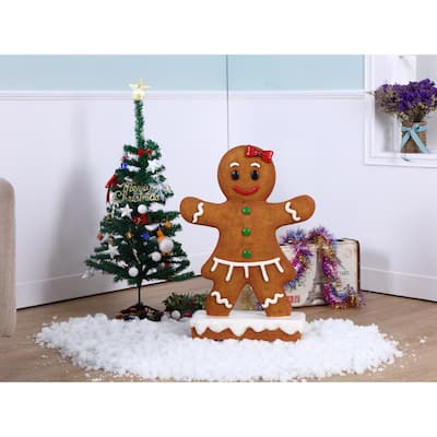 Gingerbread Girl Statue