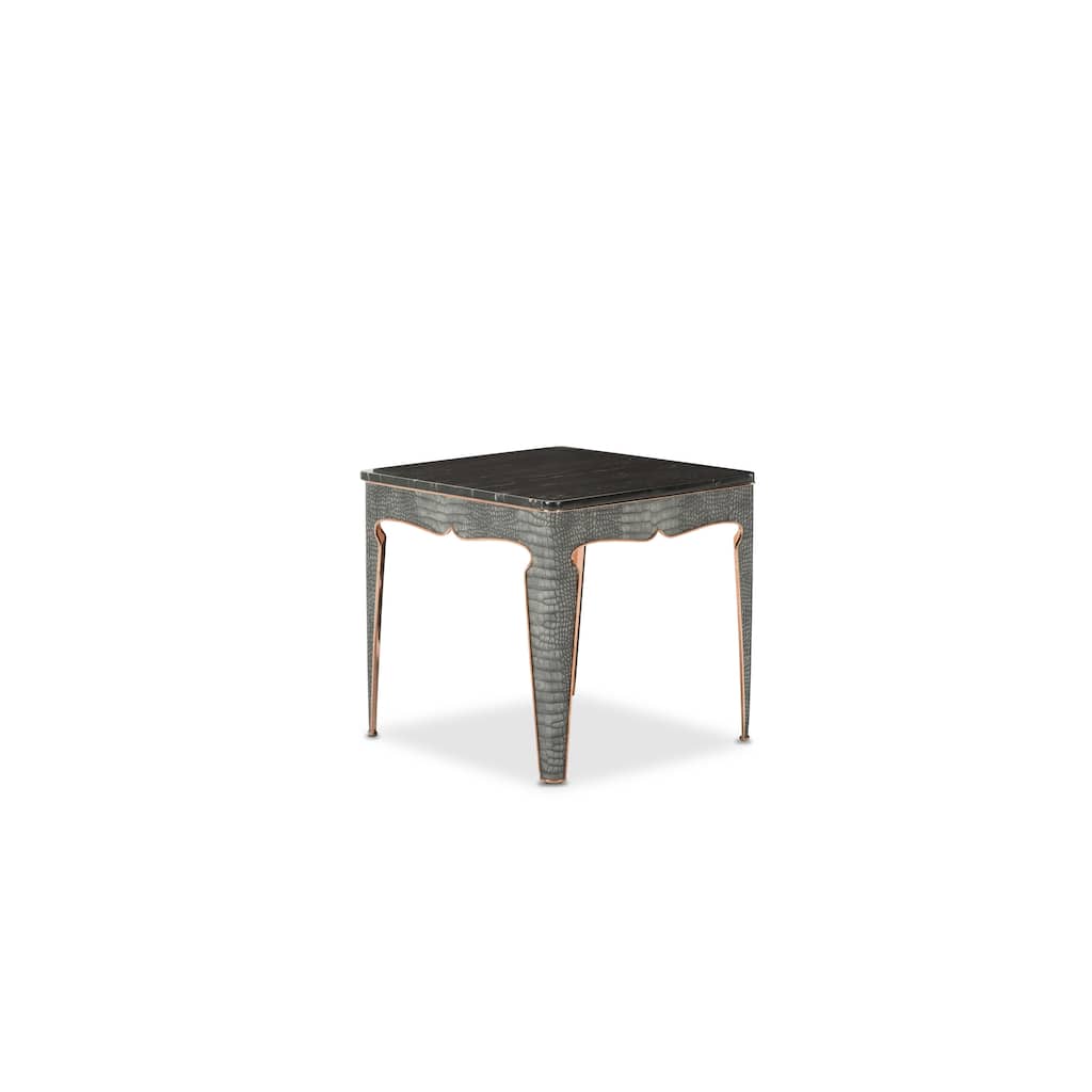 Carson Rose Gold End Table